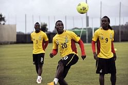 Favourites Ghana enter the Stallions' sandy den