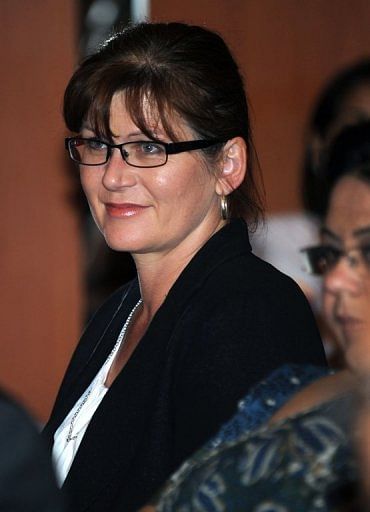 Australian Minister for Sports, Kate Lundy, pictured in New Delhi, on May 2, 2012