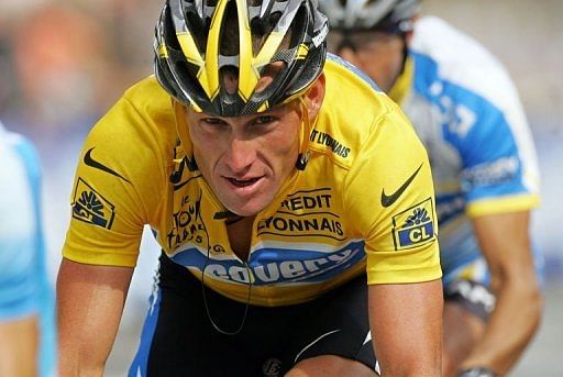 US rider Lance Armstrong pictured during the 21st stage of the 92nd Tour de France in Paris on July 24, 2005