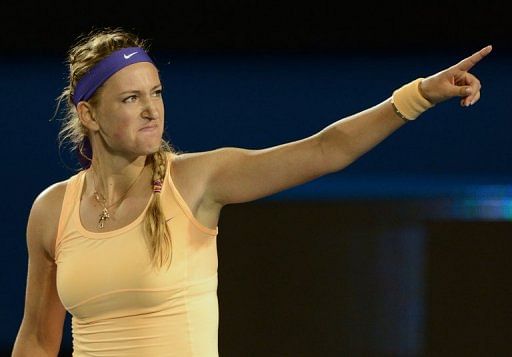 Belarus&#039;s Victoria Azarenka wins the Australian Open tennis tournament in Melbourne on January 26, 2013