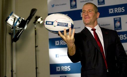 England&#039;s coach, Stuart Lancaster, pictured in London, on January 23, 2013