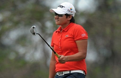 Tseng Yani says smiling as she plays has lifted her golf game.