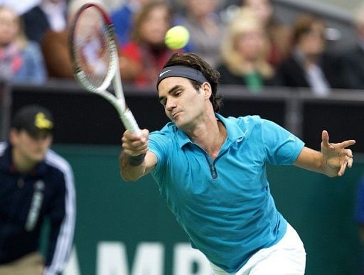 Roger Federer, seen on February 15, said he needed to be playing 