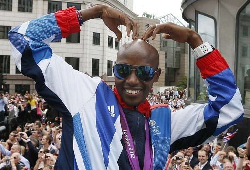 Mo Farah, pictured in London, on September 10, 2012