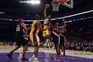 Portland Trail Blazers v Los Angeles Lakers