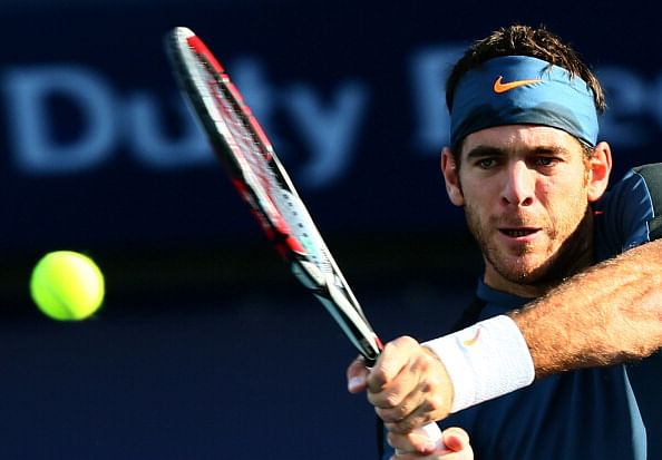 Del Potro ends Devvarman's challenge in Dubai