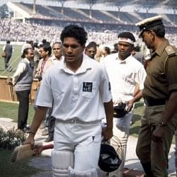 MSSA burns Sachin - Kambli 664-run stand score sheet