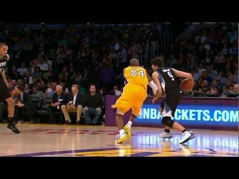 Video: Ricky Rubio owns Bryant and Howard