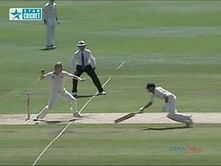 Video: Awful fielding by Australia, run outs missed at both ends