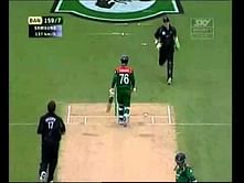 Video: Batsman gets saved twice by no-ball