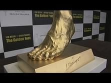 Video: Japanese jewelry store unveils $5.25m gold replica of Lionel Messi’s left foot