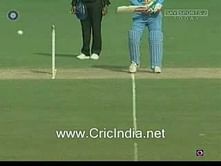 Video: Sehwag's careless run out! Funny!