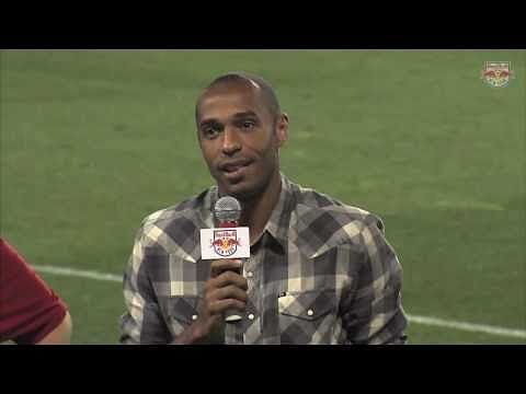 Video: Thierry Henry meets with Arsenal fans at Red Bull Arena