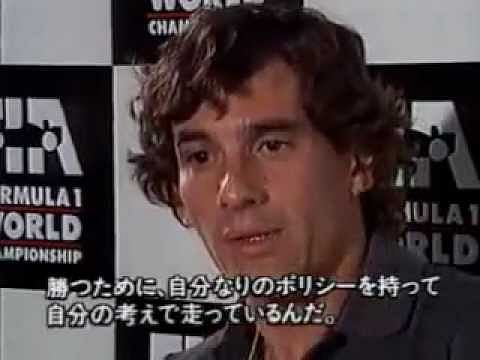 Video: Ayrton Senna interviewed by Sir Jackie Stewart in 1991