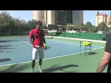 Video: Roger Federer's prank on his coach