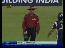 Video: Rudi Koertzen 'almost' gives Sehwag out