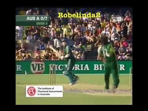 Video: Brad Haddin hits the funniest shot in the history of cricket