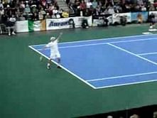 Video: Hilarious Andy Roddick imitates Serena Williams