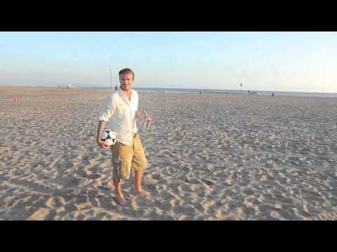 Video: Beckham's breathtaking precision skills