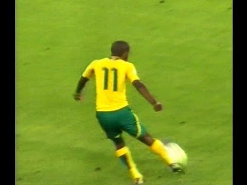 Video: Thabo Matlaba scores a long range stunner against Central African Republic