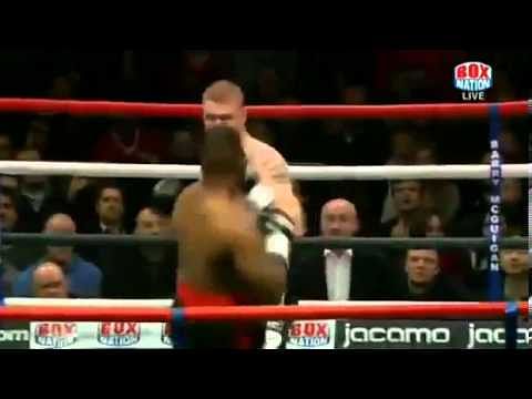 Video: Andrew Flintoff's boxing debut