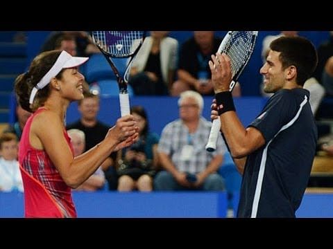 Video: Novak Djokovic imitates Ana Ivanovic at Hopman Cup