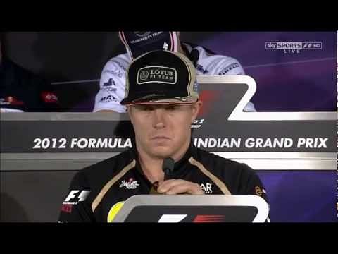 Video: Funny Kimi Räikkönen - Part 1