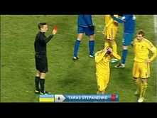 Video: Taras Stepanenko's shocking foul against Maldova