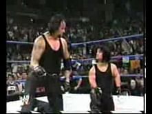 Video: The Undertaker meets his own miniature version