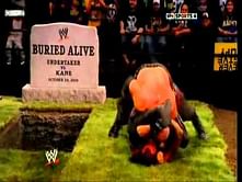 Video: The Undertaker vs Kane in a Buried Alive Match