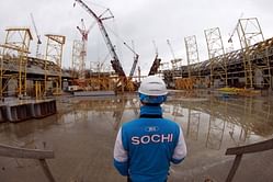 Floods force evacuation near Olympic site