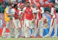 Kings XI Punjab bowler Praveen Kumar (C)