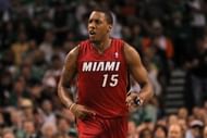 Mario Chalmers #15 of the Miami Heat.
