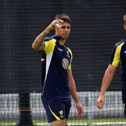 England smile at Australia's batting troubles