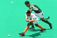 Akashdeep Singh latched onto the rebound from the goalkeeper to