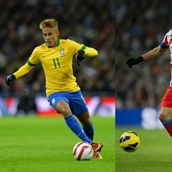 Manchester City heavily linked with Falcao and Neymar