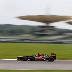 Kimi Raikkonen finishes Malaysian GP Friday on top