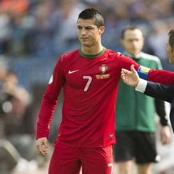 Cristiano Ronaldo refuses to swap shirt with Israel players