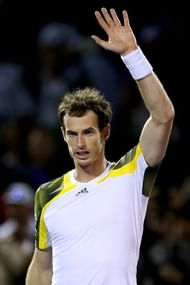 ndy Murray of Great Britain celebrates his win over Richard Gasquet of France during the semifinals of the Sony Open at Crandon Park Tennis Center on March 29, 2013 in Key Biscayne, Florida. (Photo by Matthew Stockman/Getty Images)