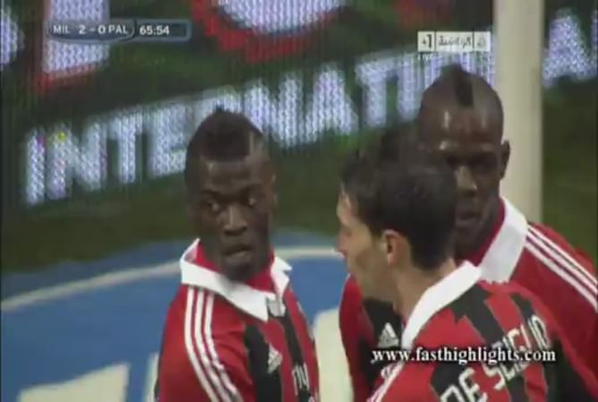 Video: AC Milan 2-0 Palermo