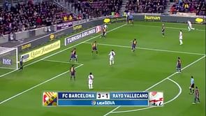 Video: Barcelona 3-1 Rayo Vallecano (Match Highlights)