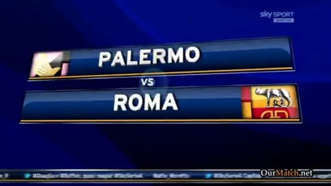 Video: Palermo 2-0 AS Roma