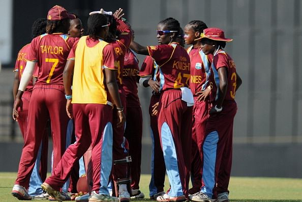 Windies women return home to big welcome