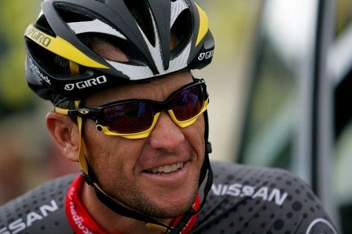Lance Armstrong, pictured on January 23, 2010 in Adelaide