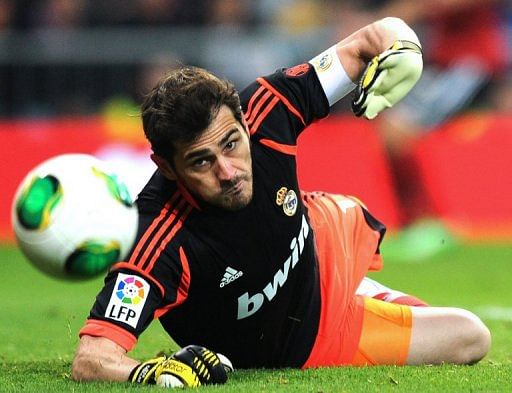 Real Madrid&#039;s captain Iker Casillas pictured at Bernebau on January 9, 2013, expects a backlash from Barcelona