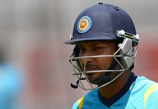 Former Sri Lanka skipper Kumar Sangakkara is pictured during a match in Melbourne on December 25, 2012