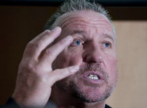 Sir Ian Botham is pictured in central London, on November 10, 2009