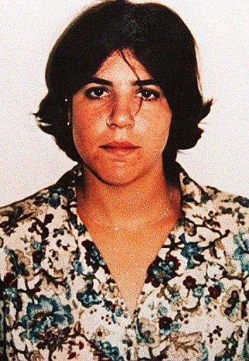 Tennis star Jennifer Capriati, is shown in a police photo from 1994 after she was arrested for possession of marijuana