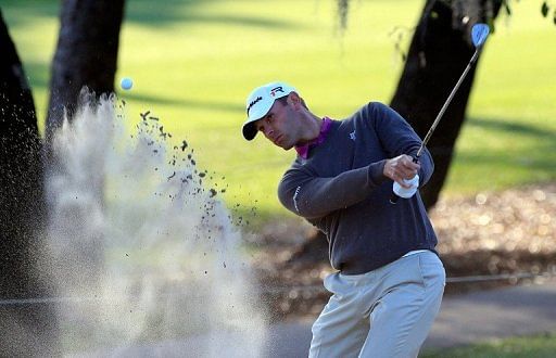 Shawn Stefani plays during the first round of the Tampa Bay Championship, in Palm Harbor, Florida, on March 14, 2013