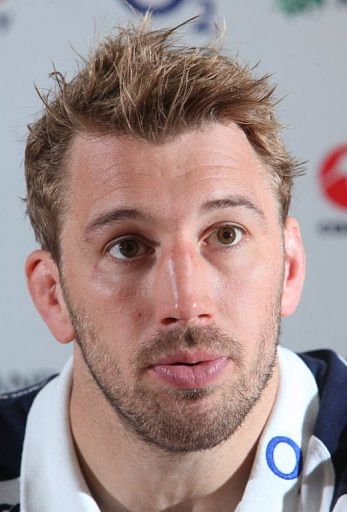 England&#039;s captain, Chris Robshaw, pictured in Cardiff, on March 15, 2013